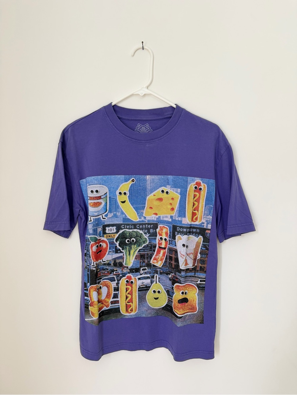 Palace Payne Tee Purple Size Small